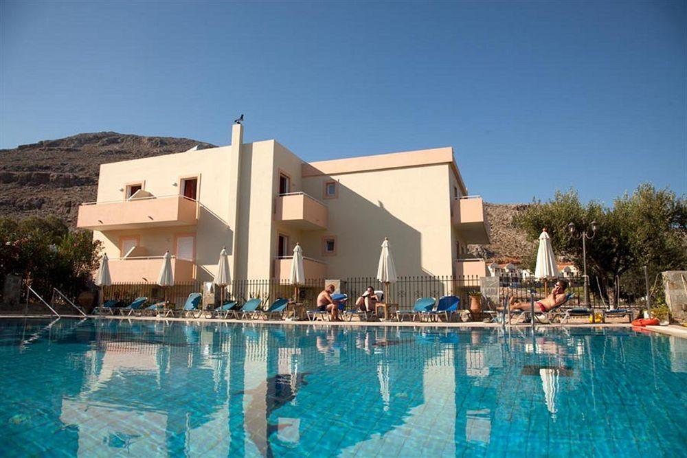 Lindos Blue Sky Aparthotel Exterior photo